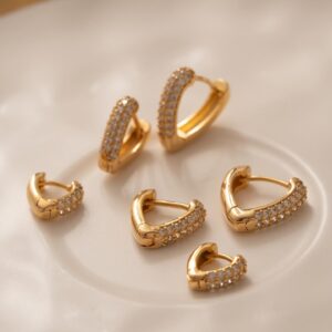 Brincos para Orelha com 3 Furos