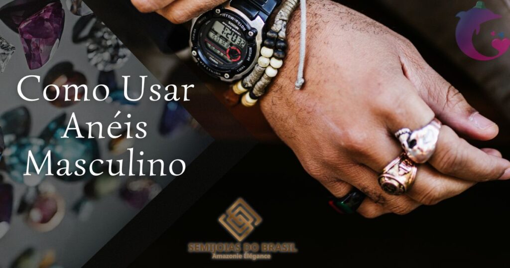 Como Usar Anéis Masculino