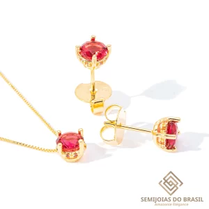 Conjunto Ponto de Luz Rubi