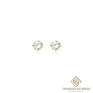 Brinco Semijoia Ponto de Luz